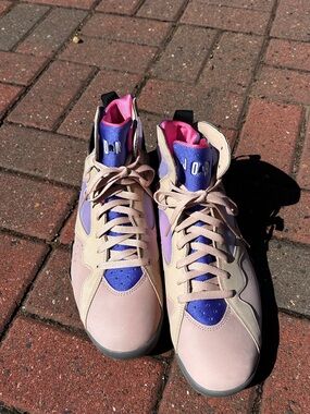 Jordan Sneakers in Pink, Purple, Blue